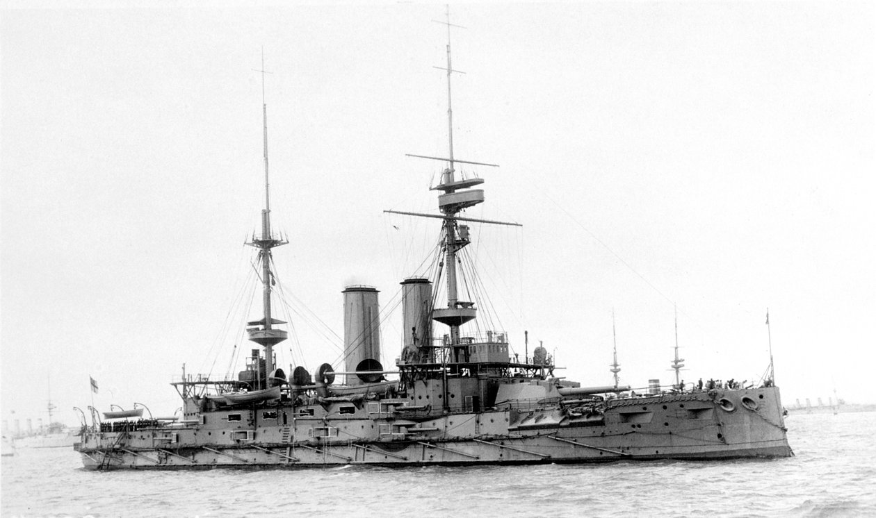HMS Bulwark, brit csatahajó, 1899-1914 alkotó: Unbekannt