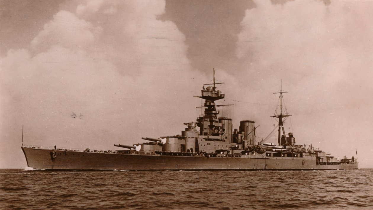 H.M.S. Hood, 1935 alkotó: Unbekannt