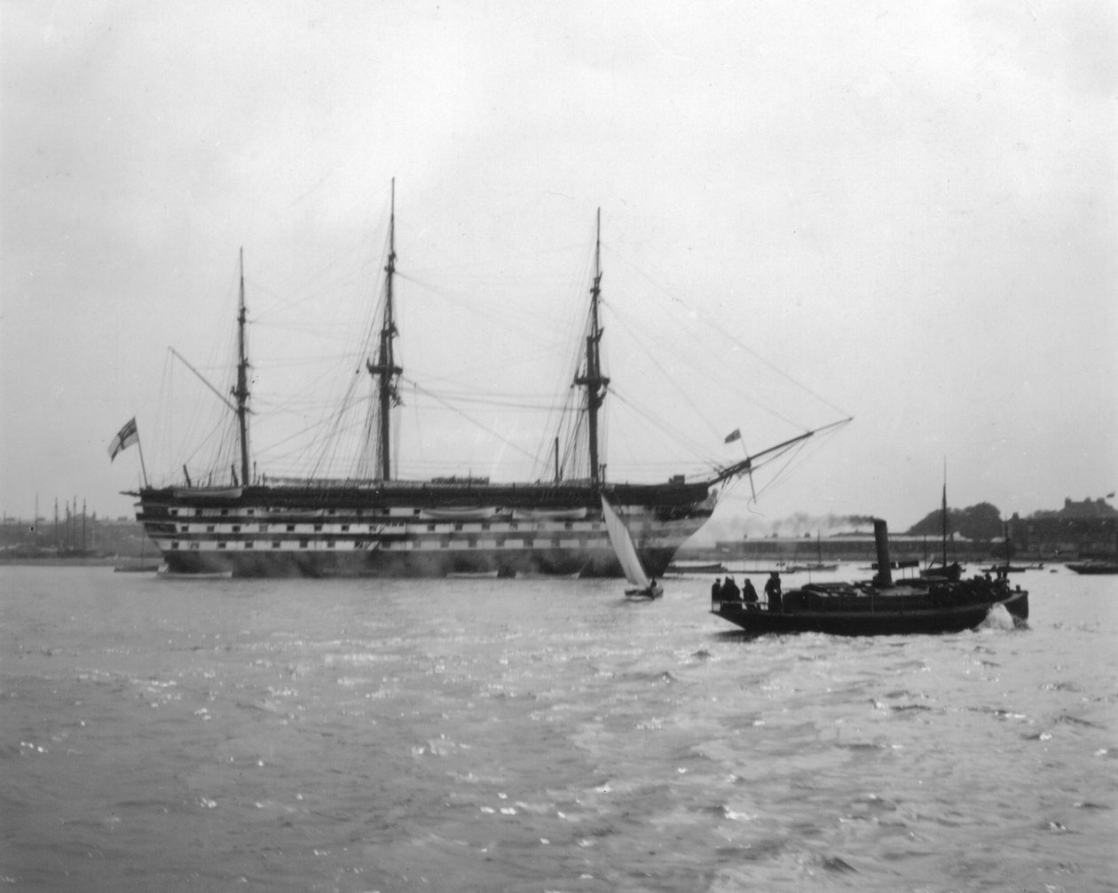 HMS Victory, Wight-sziget, Anglia, 1912 alkotó: Unbekannt