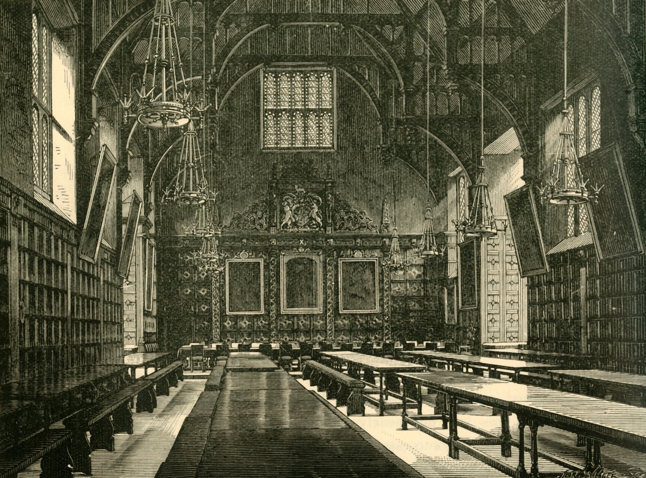 A Trinity College csarnoka, 1898. alkotó: Unbekannt