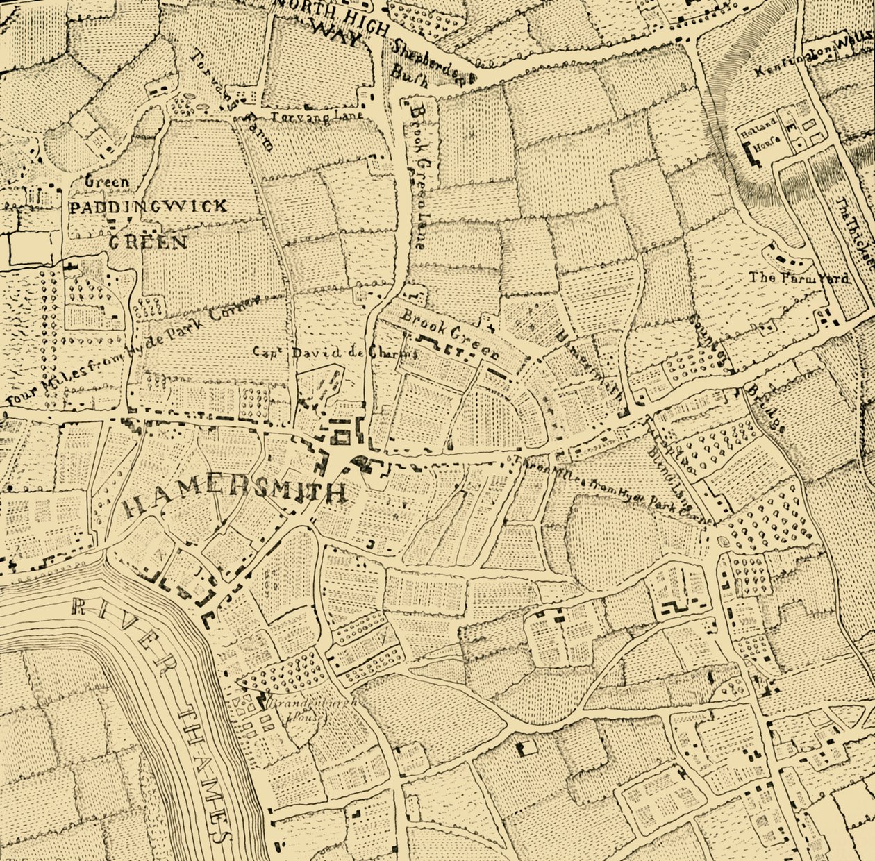 Hammersmith 1746-ban, 1878 c. alkotó: Unbekannt