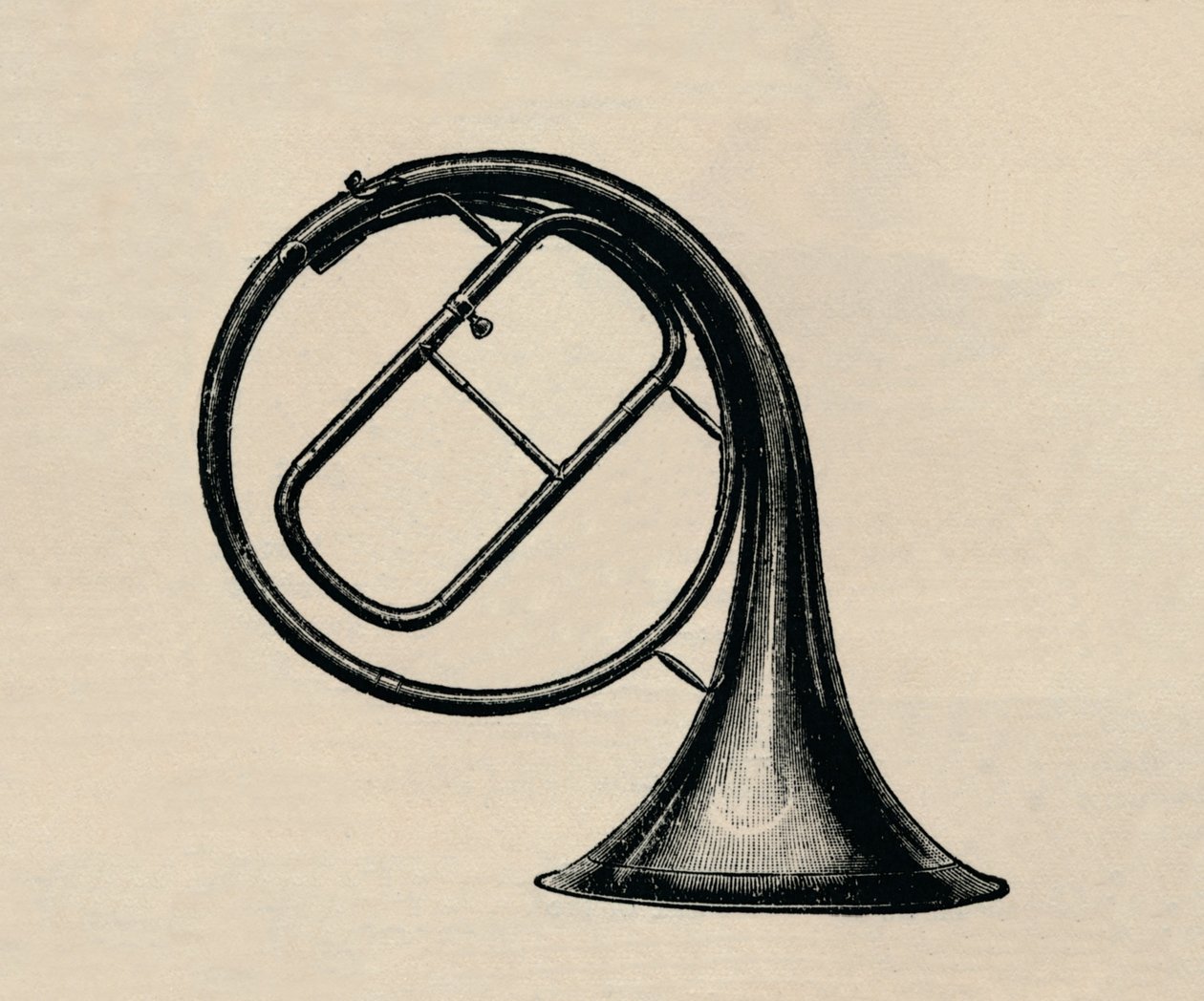 Kézkürt, 1895. alkotó: Unbekannt