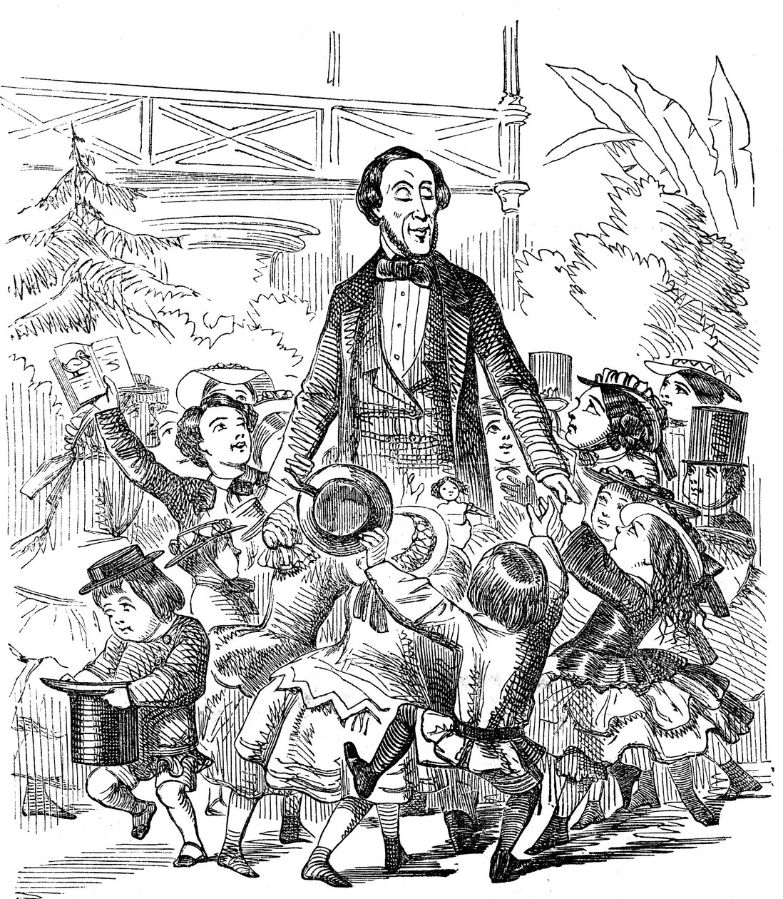 Hans Christian Andersen 1805-1875, dán író, 1857 alkotó: Unbekannt
