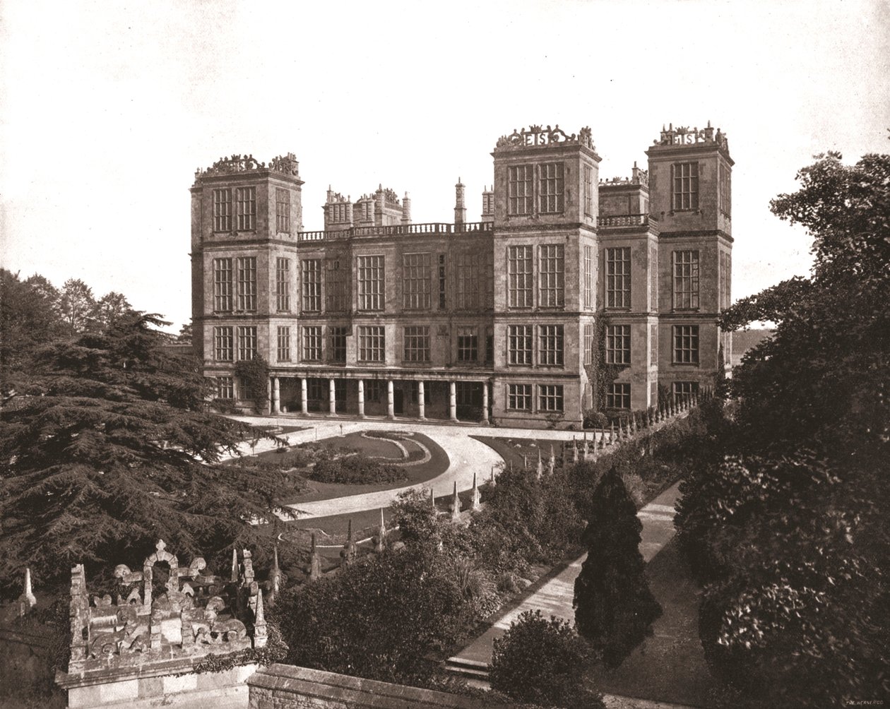 Hardwick Hall, Derbyshire, 1894. alkotó: Unbekannt