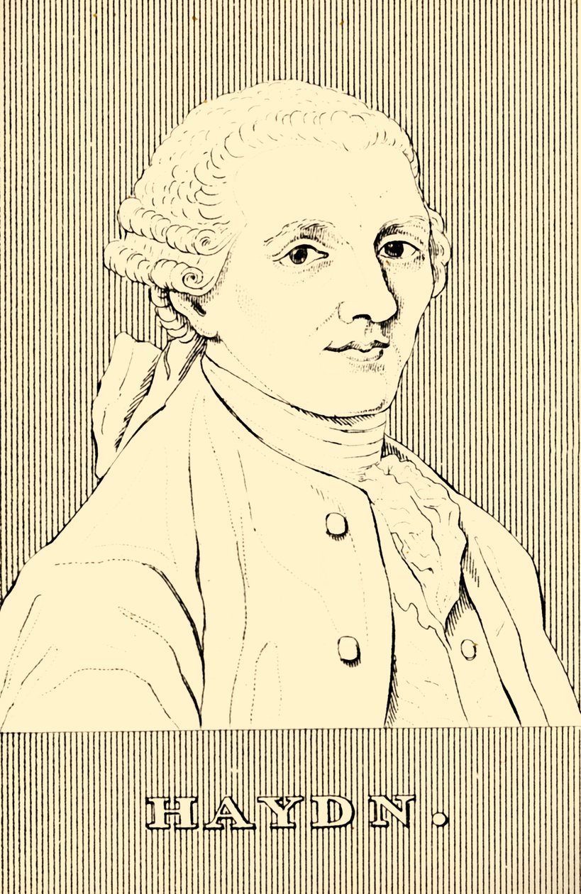 Haydn, 1732-1809, 1830. alkotó: Unbekannt