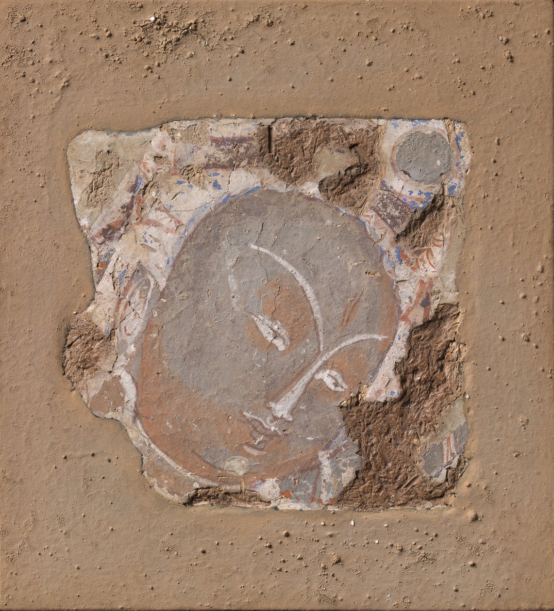 Bodhisattva vezetője, kb. 6-7. század . alkotó: Unbekannt