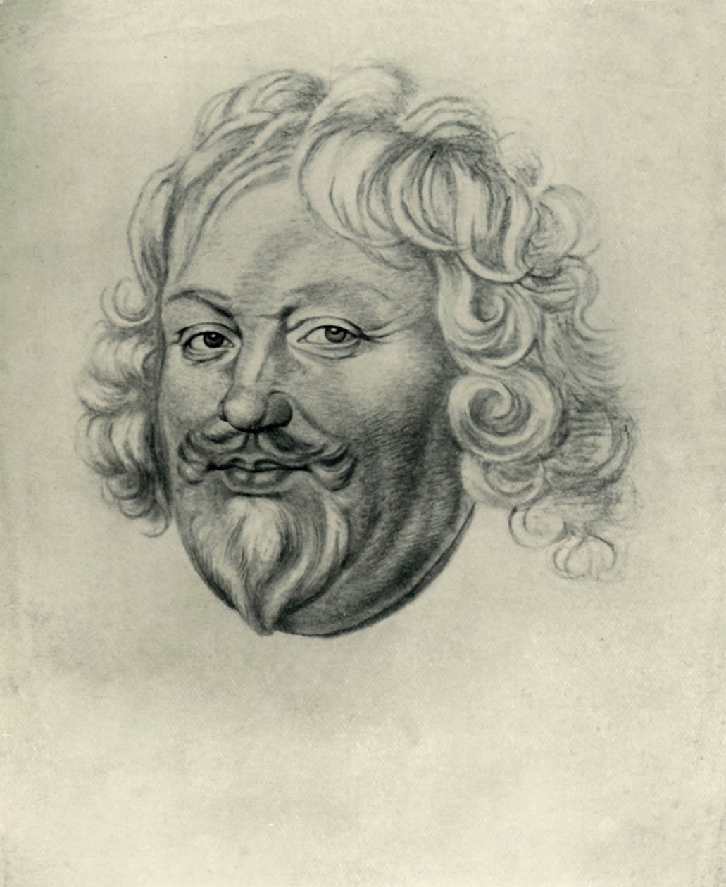 Férfi feje, c1630, 1907. alkotó: Unbekannt
