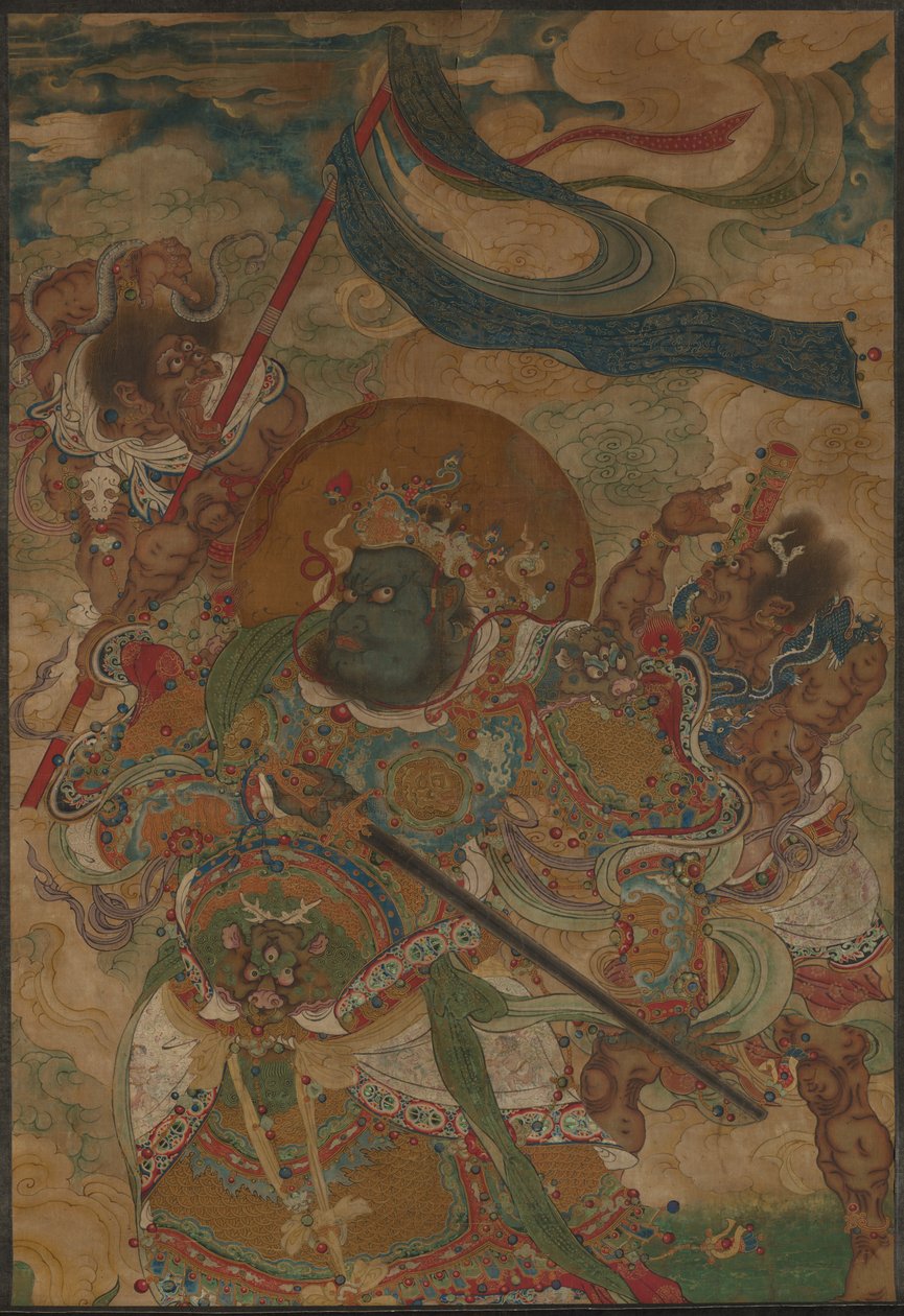 Virudhaka mennyei király, 1368-1644. alkotó: Unbekannt