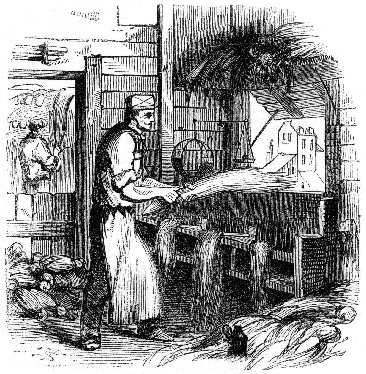 Heckling kender, 1866 alkotó: Unbekannt