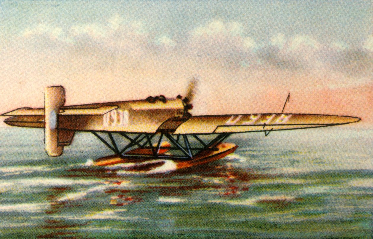 Heinkel He 5b floatrepülőgép, 1920-as évek, 1932. alkotó: Unbekannt
