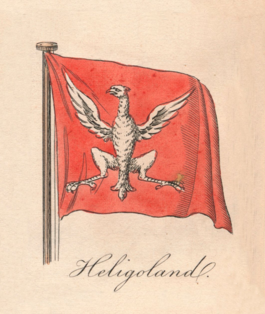 Helgoland, 1838 alkotó: Unbekannt