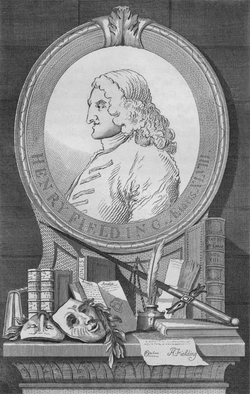 Henry Fielding, 1754, 1827. alkotó: Unbekannt