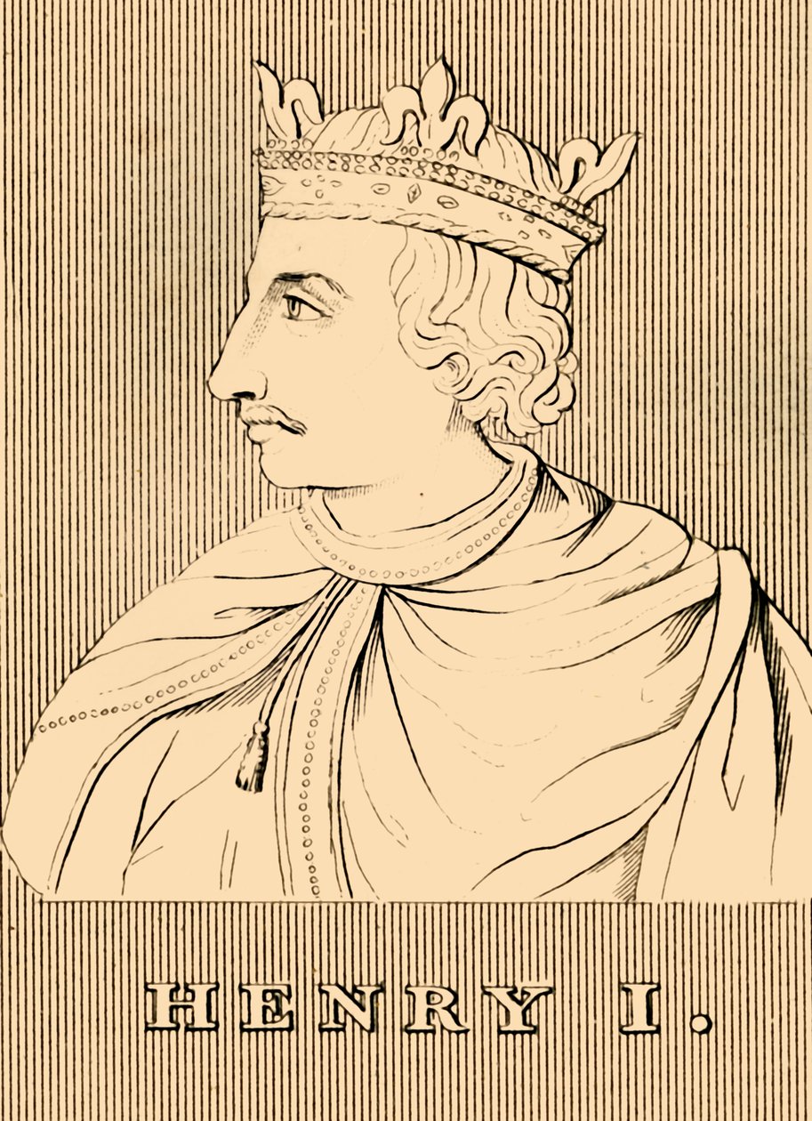 I. Henrik, 1068-1135, 1830. alkotó: Unbekannt