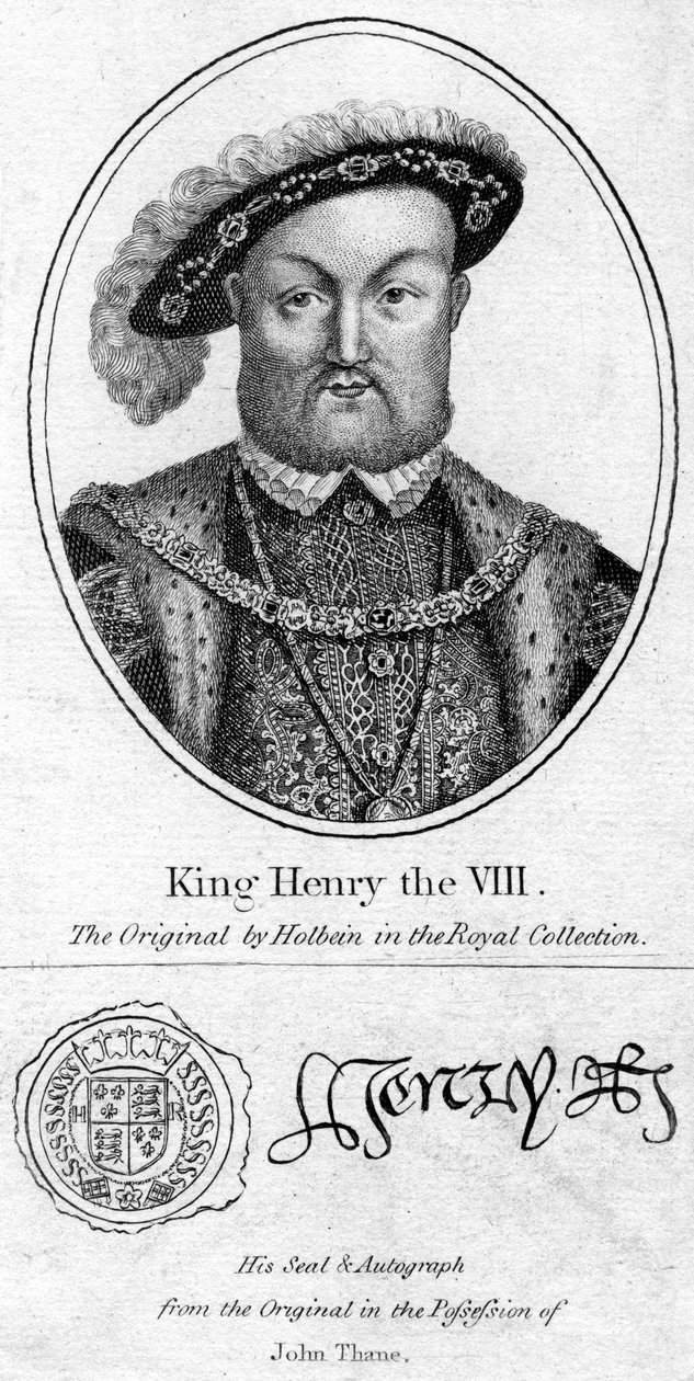 Henrik Anglia, 1491-1547 alkotó: Unbekannt