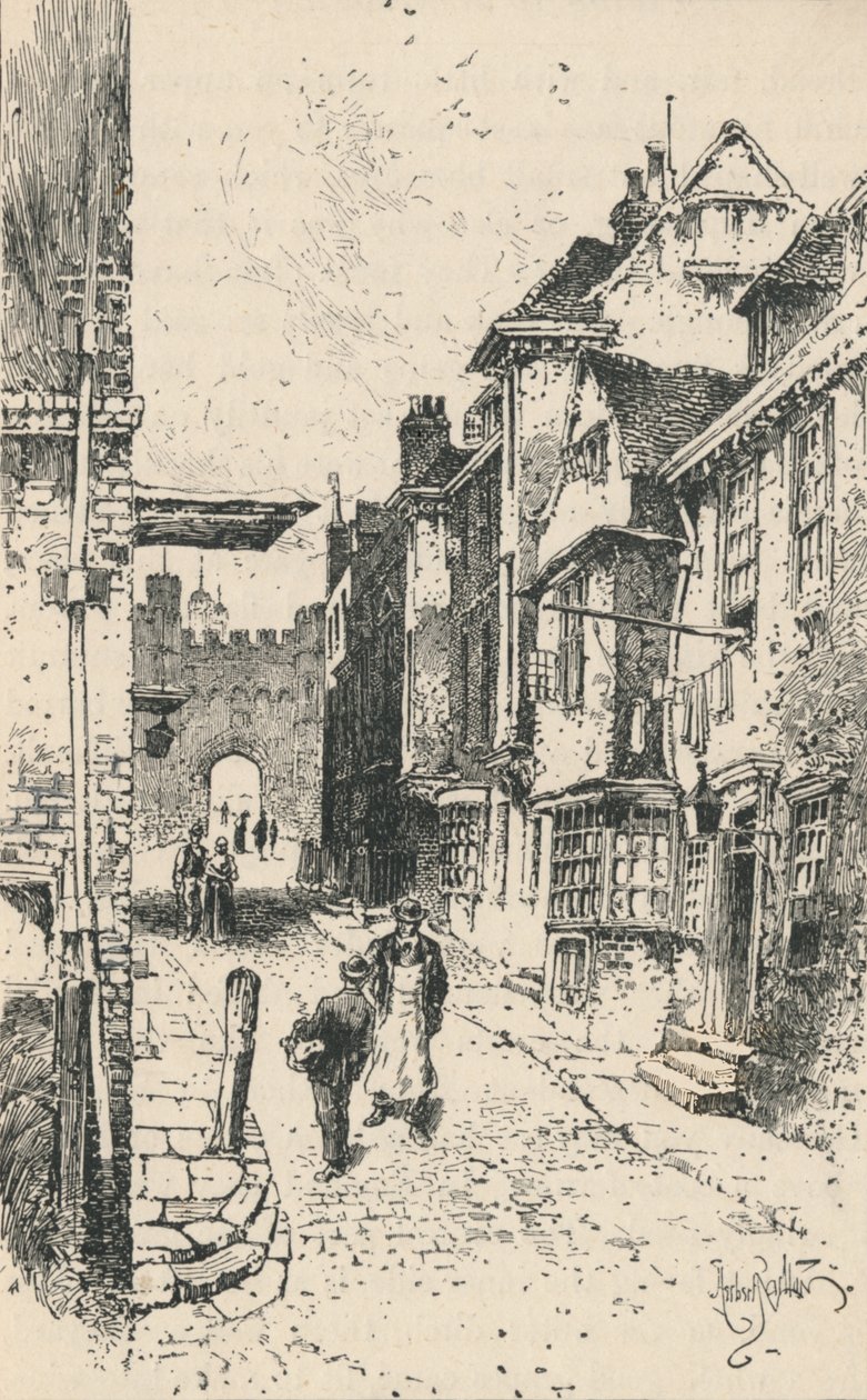 Henry VIIIs Gateway, 1895 alkotó: Unbekannt