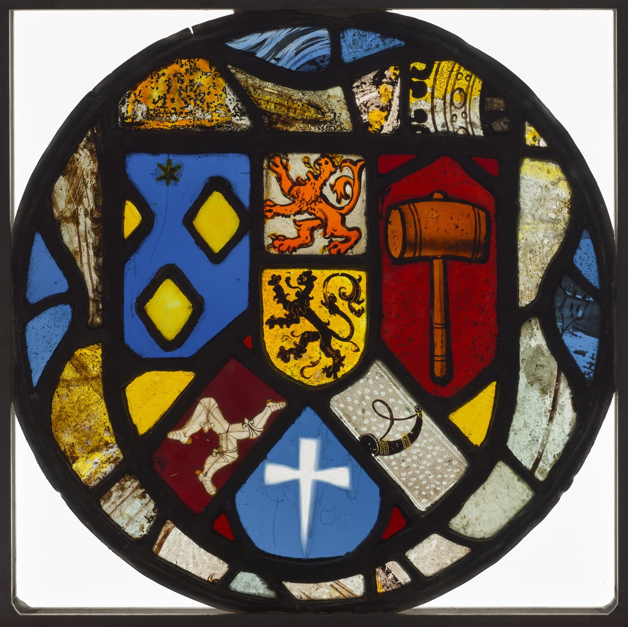 Heraldikai kerek, 1500-as évek. alkotó: Unbekannt