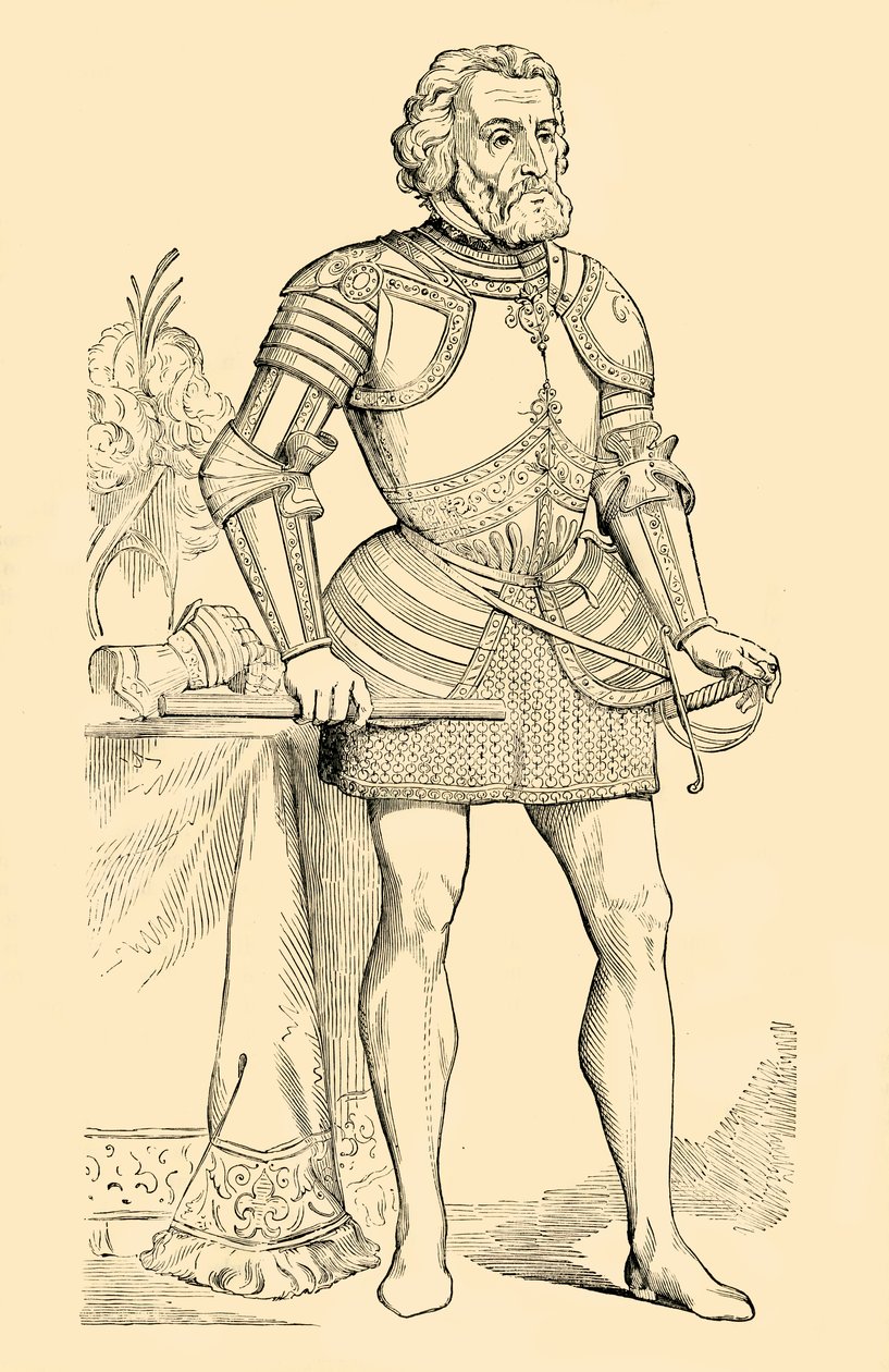 Fernando Cortes, 1530-1540, 1890. alkotó: Unbekannt