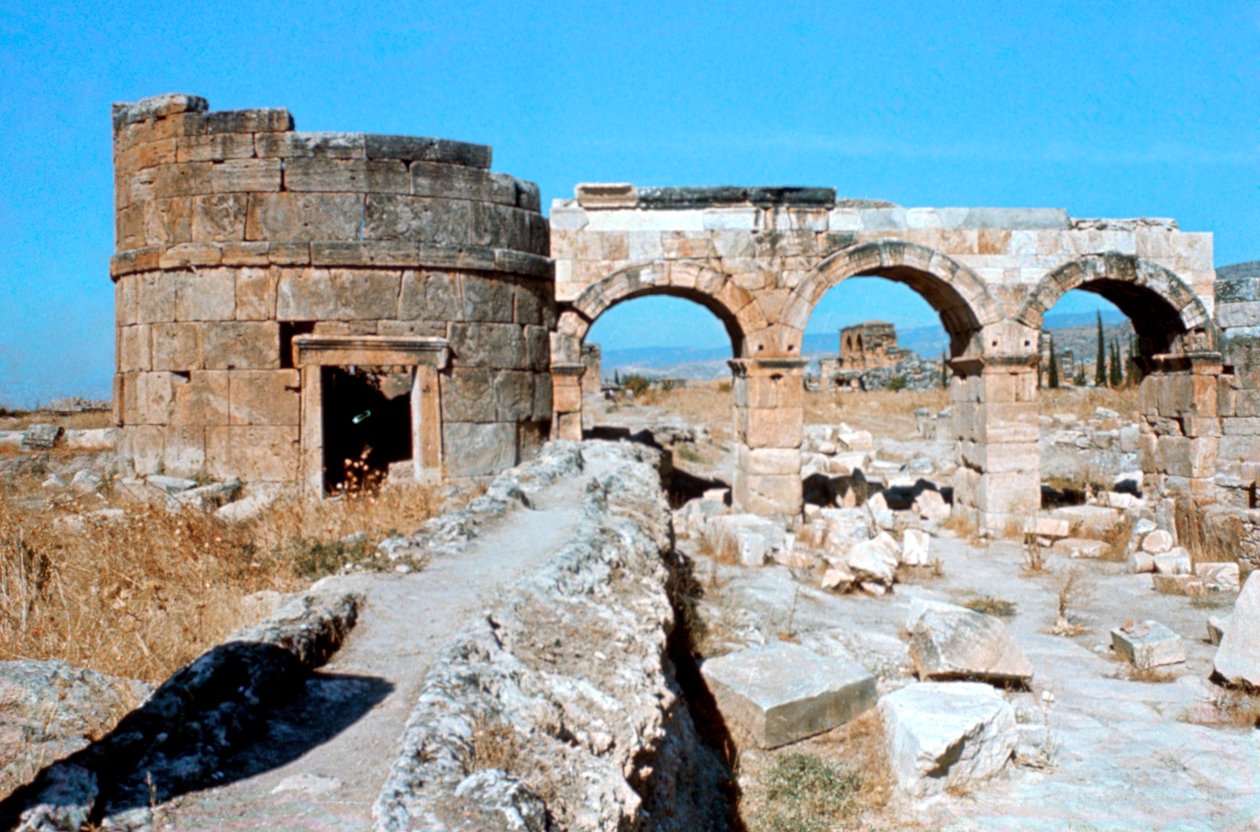 Hierapolis, Pamukkale, Törökország, ie 190 alkotó: Unbekannt