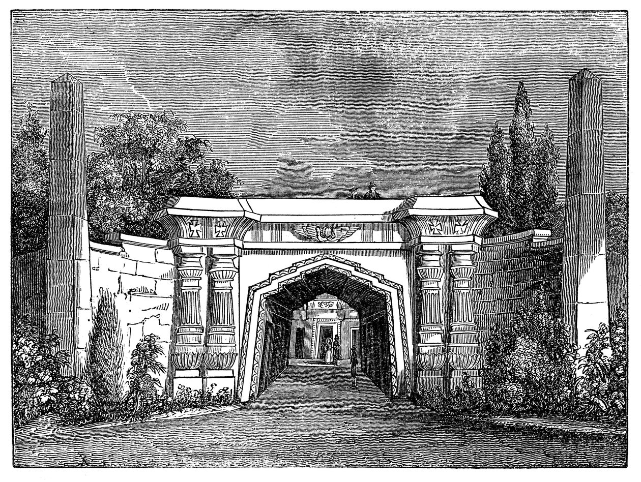 Highgate temető, London, 1838 alkotó: Unbekannt