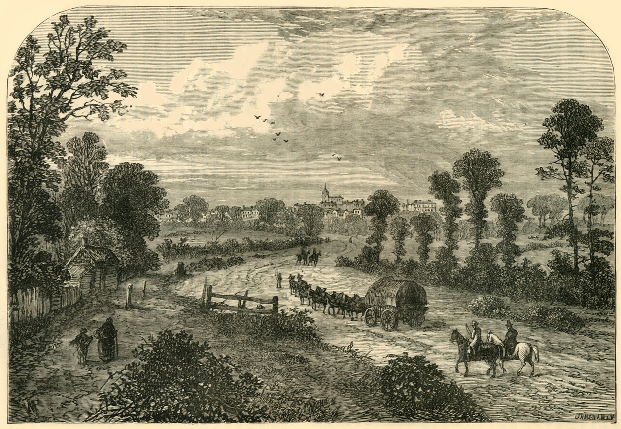 Highgate, Upper Holloway, 1876. alkotó: Unbekannt