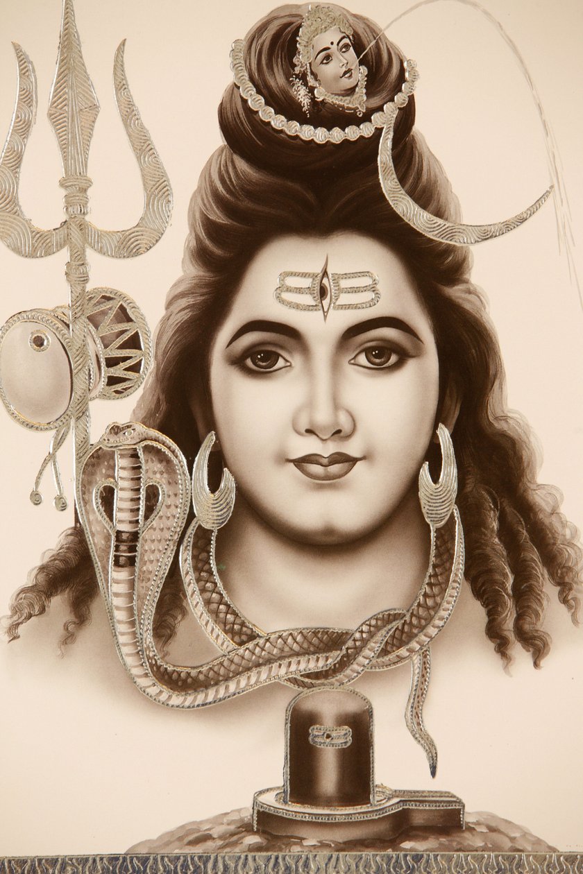 Hindu Isten Shiva, India alkotó: Unbekannt