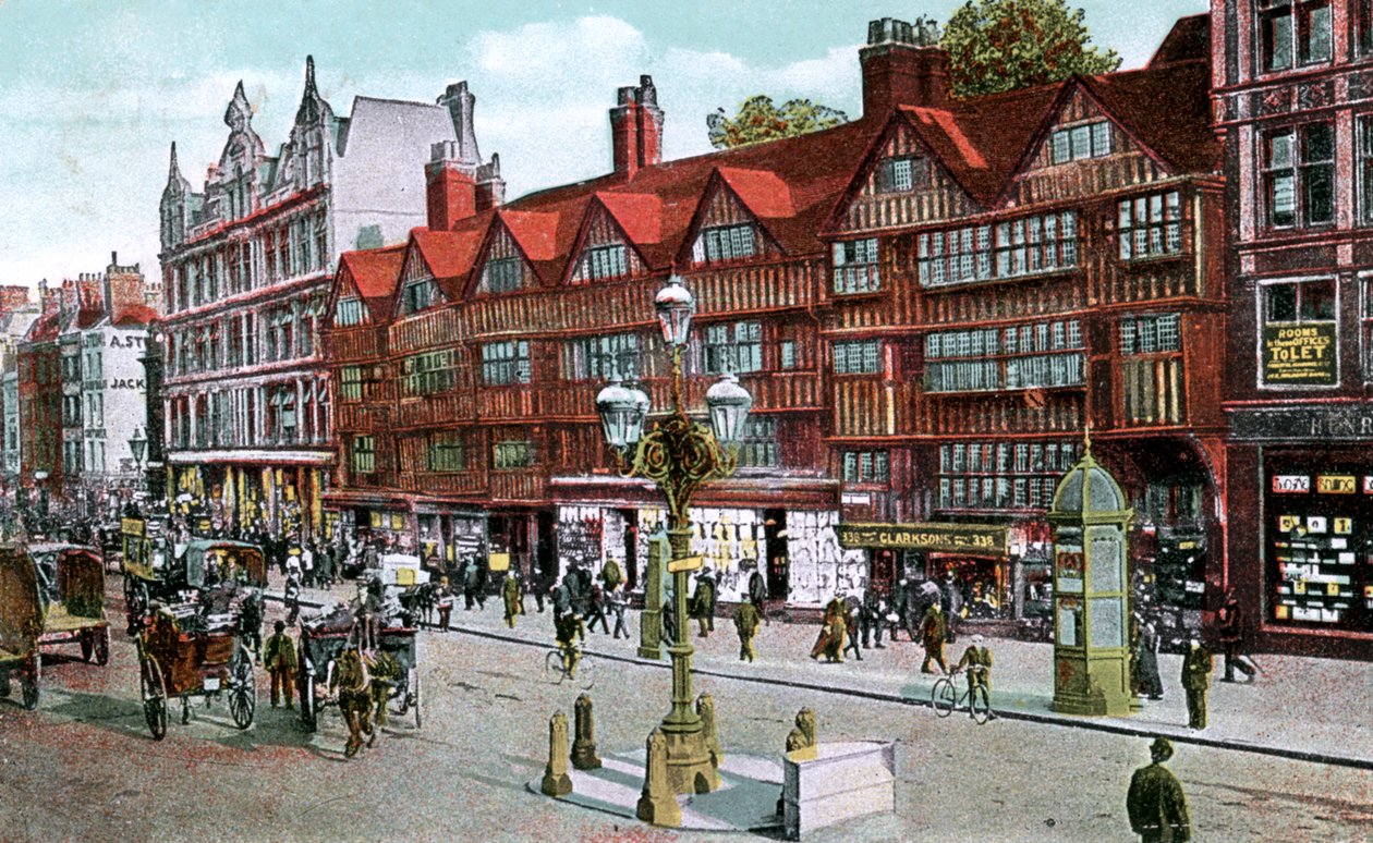 Holborn, London, 1910 alkotó: Unbekannt