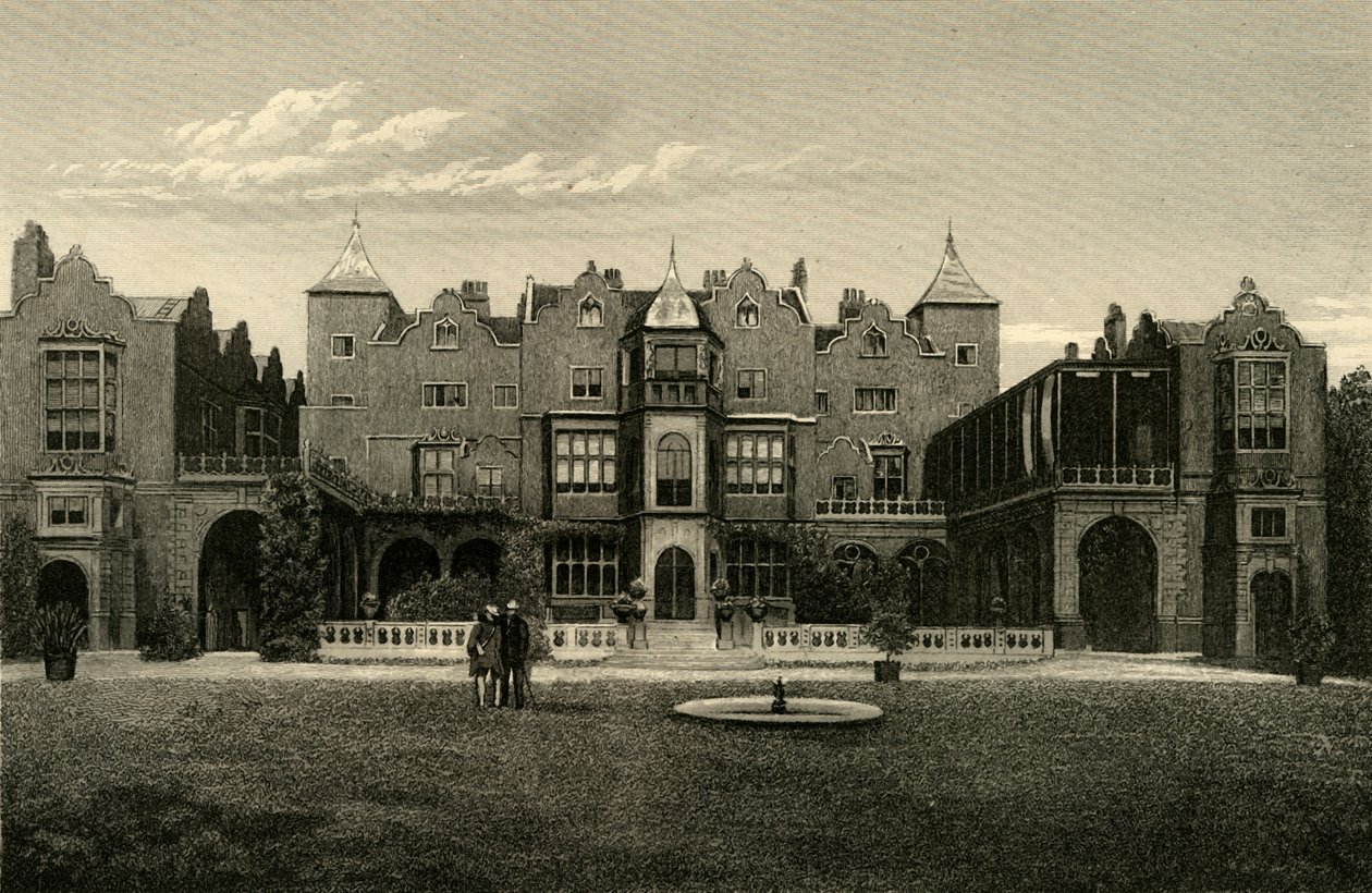 Holland House, Kensington, 1876. alkotó: Unbekannt