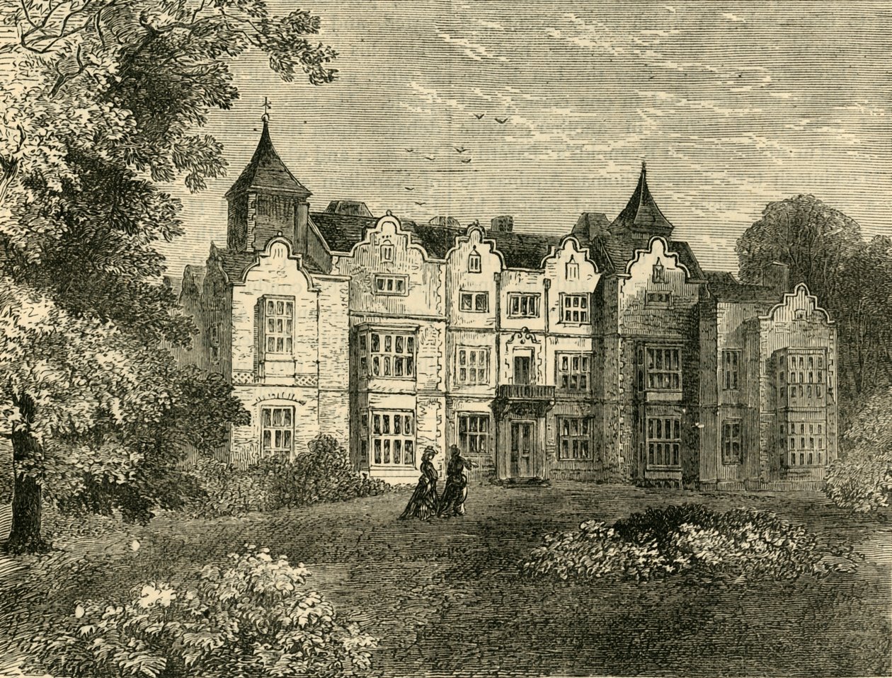 Holland ház, északról, 1876. alkotó: Unbekannt