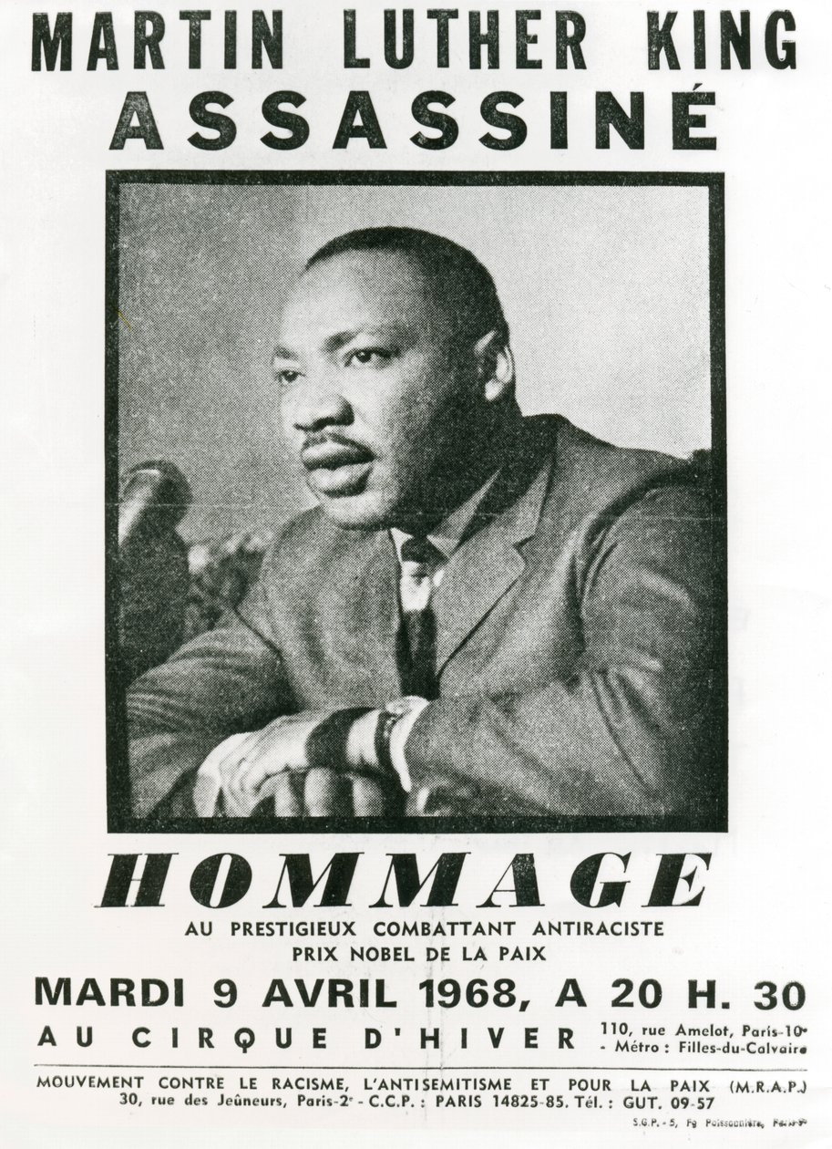 Hódolat Martin Luther Kingnek, 1968 alkotó: Unbekannt