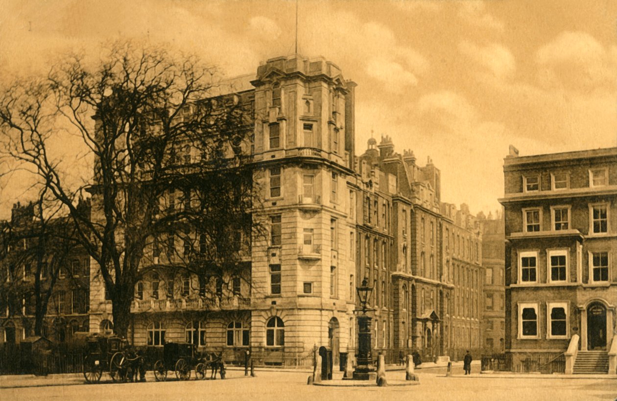 Homeopátiás Kórház, Queen Square, 1910. alkotó: Unbekannt