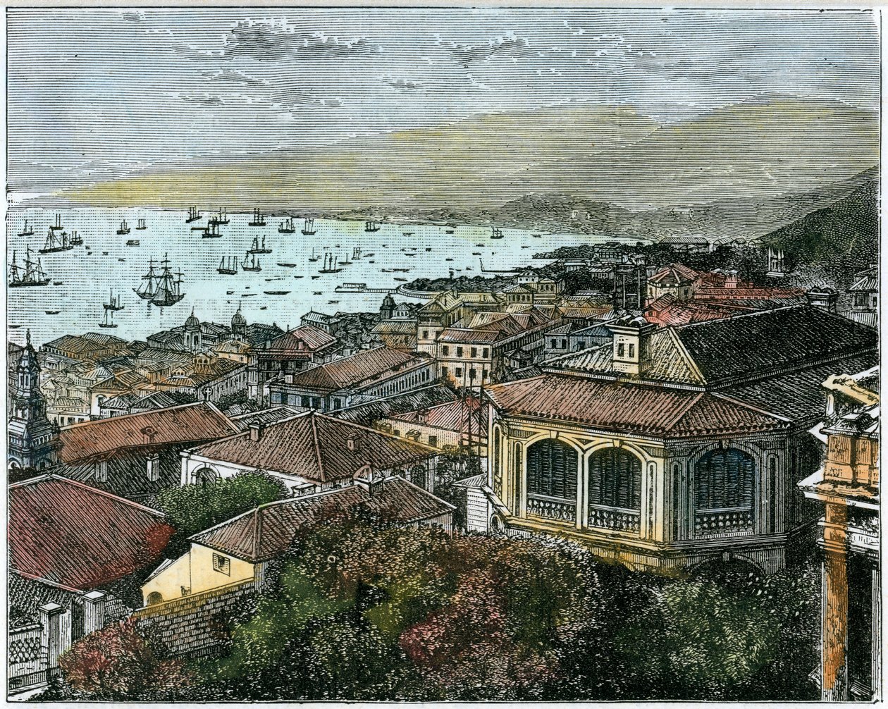 Hong Kong, c1880 alkotó: Unbekannt