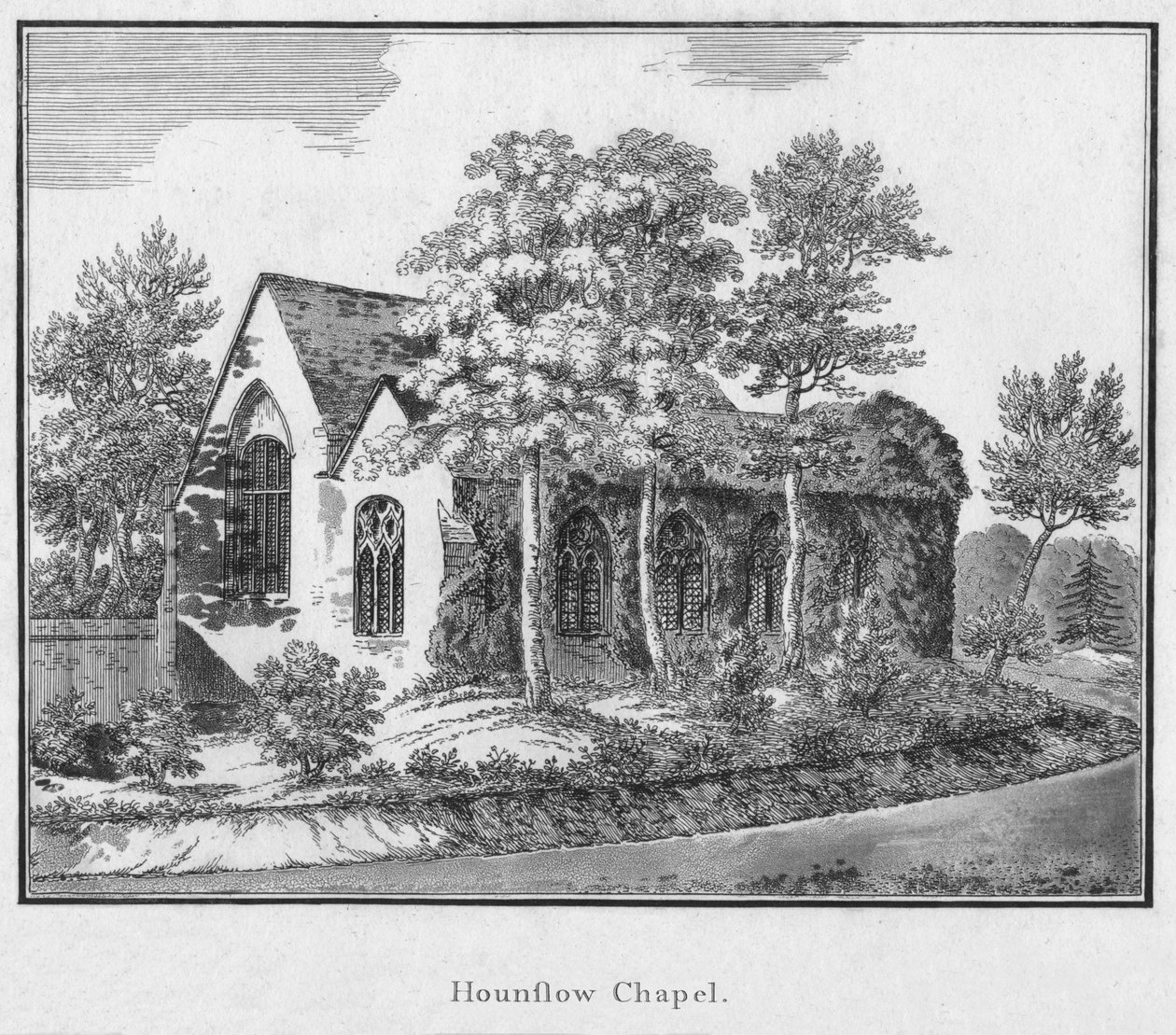 Hounslow-kápolna, 1792 alkotó: Unbekannt