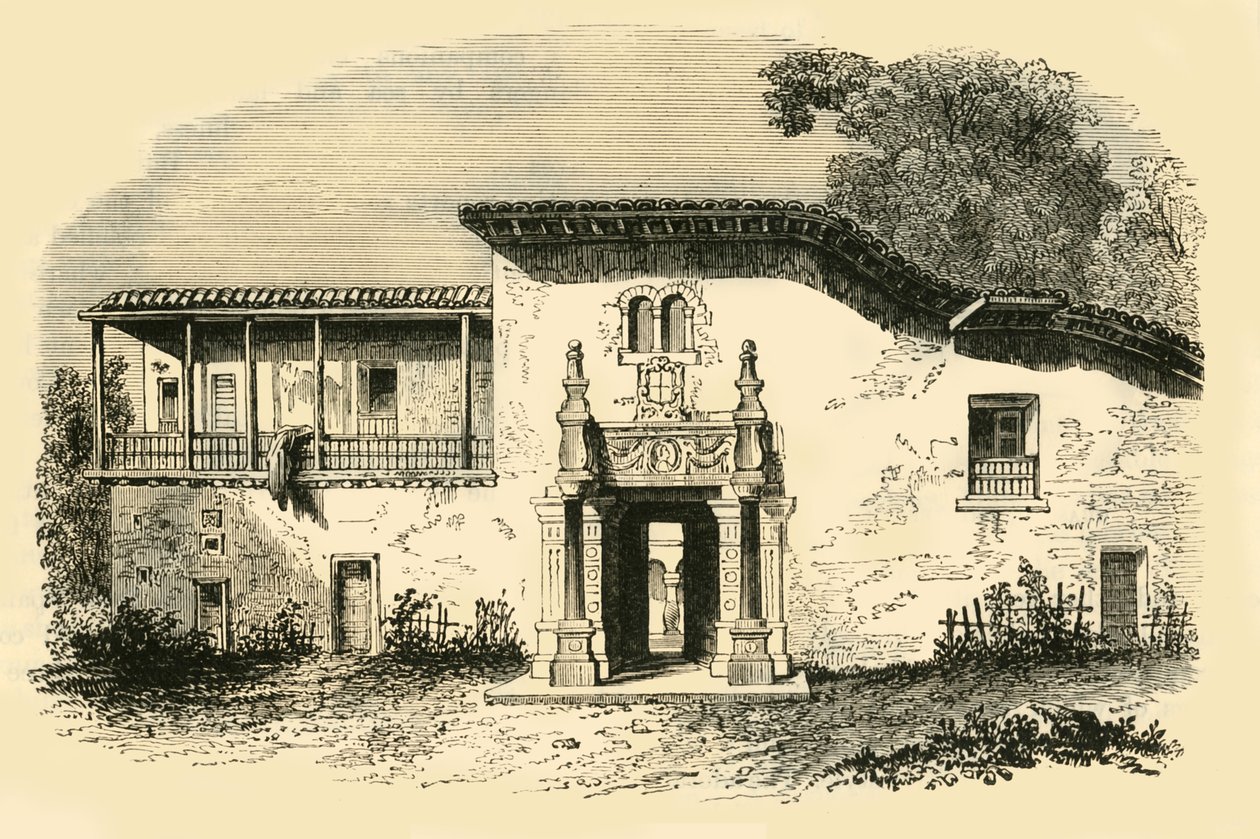 Pizarro háza, Cuzco, 1890. alkotó: Unbekannt