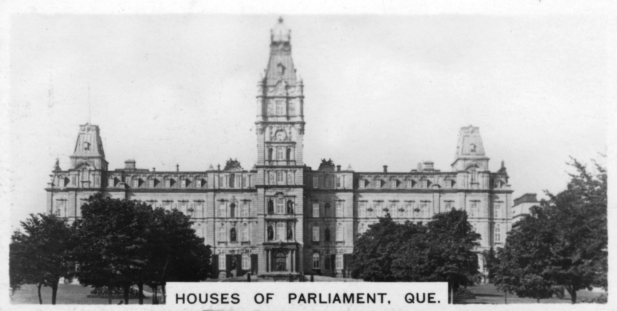 Parlament házai, Quebec, 1920-as évek alkotó: Unbekannt