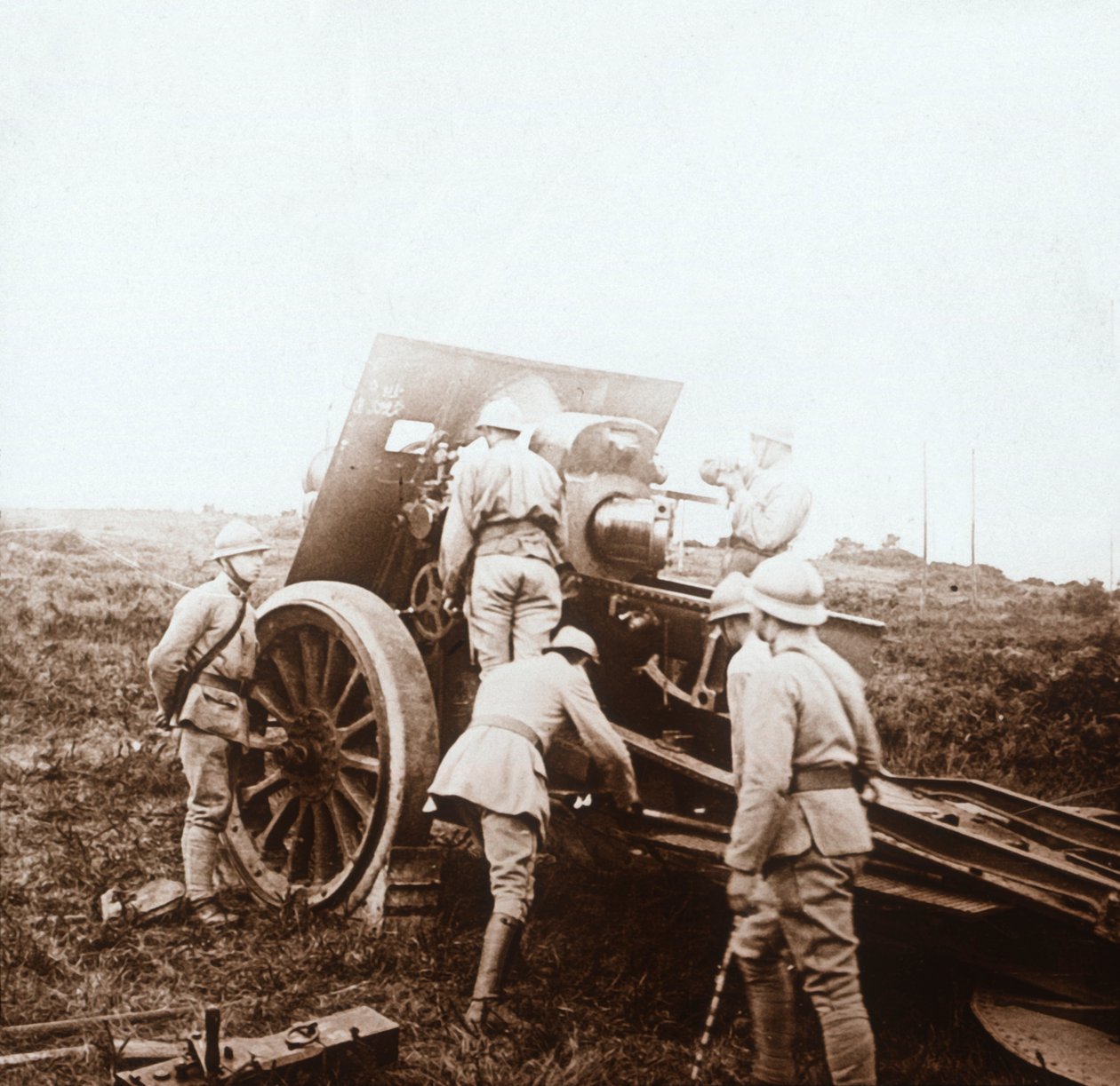 Tarack akkumulátor, c1914-c1918 alkotó: Unbekannt