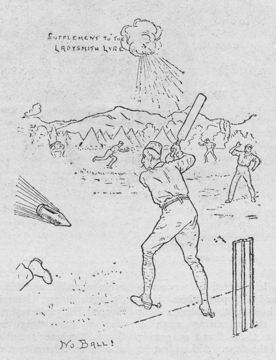 Humors of the Siege, 1902 alkotó: Unbekannt