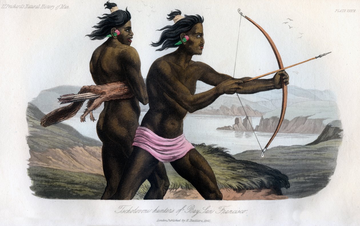 Hunters of Bay San Francisco, 1848 alkotó: Unbekannt