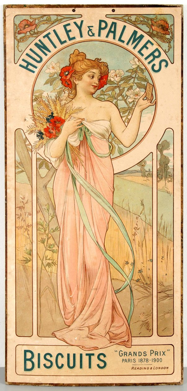 Huntley & Palmers Biscuits, 1900-as évek. alkotó: Unbekannt