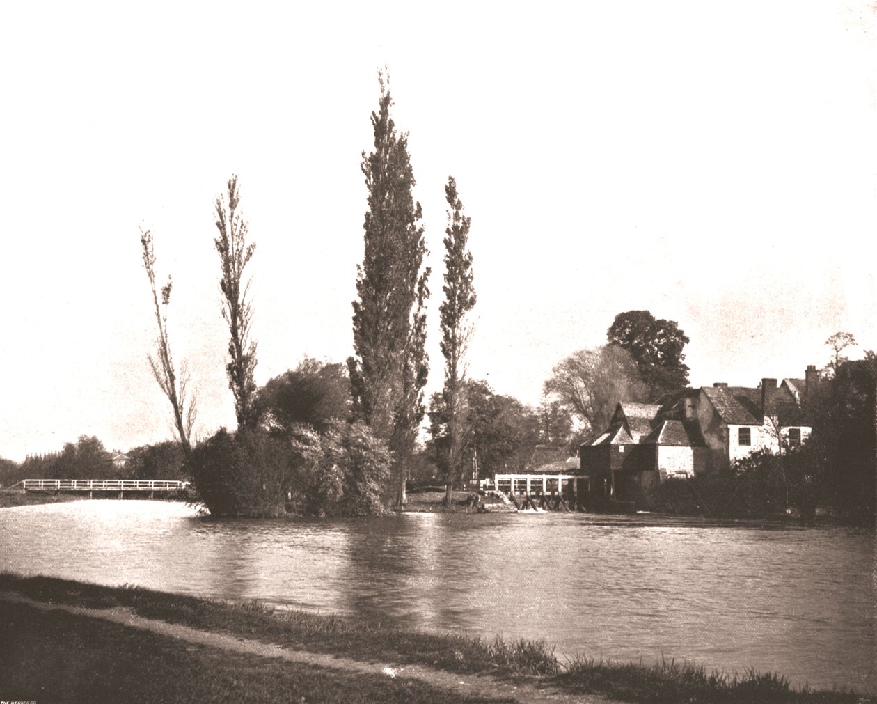 Iffley malom, Oxfordshire, 1894. alkotó: Unbekannt
