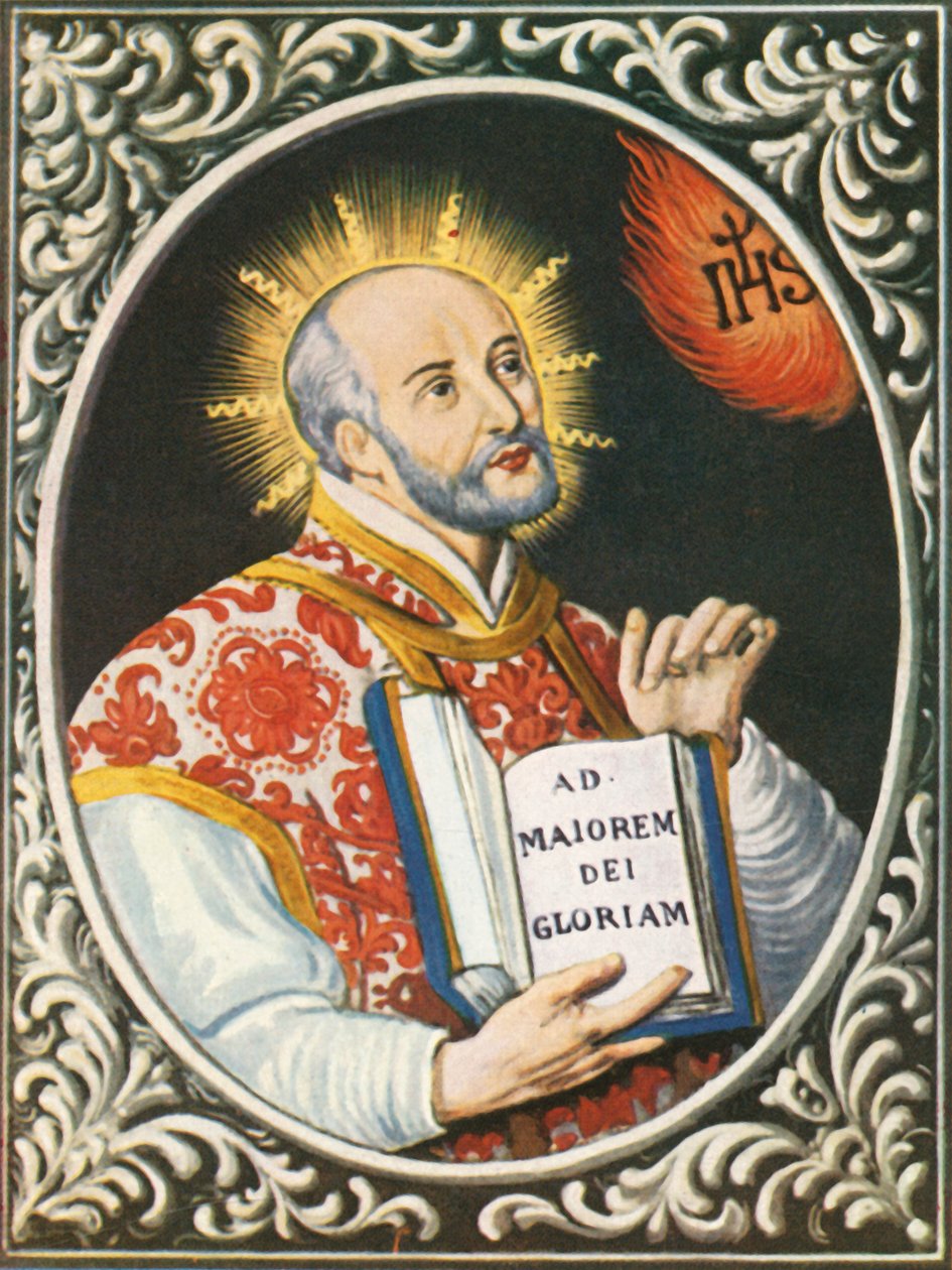 Loyolai Ignác, 1933. alkotó: Unbekannt