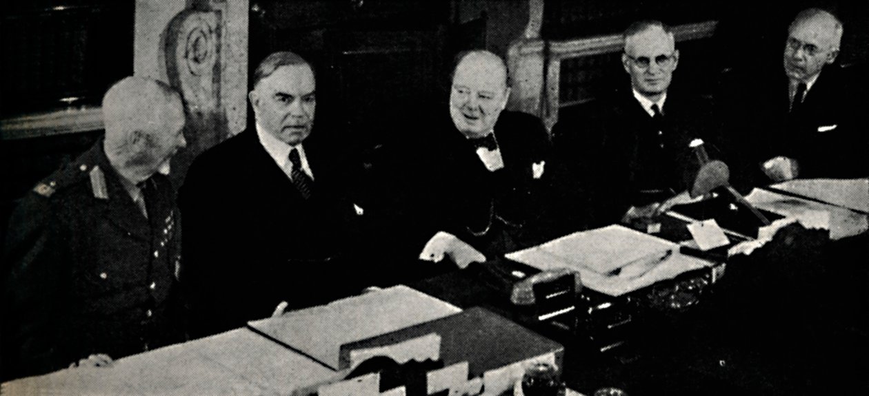 1944., 1945. évi birodalmi konferencia. alkotó: Unbekannt