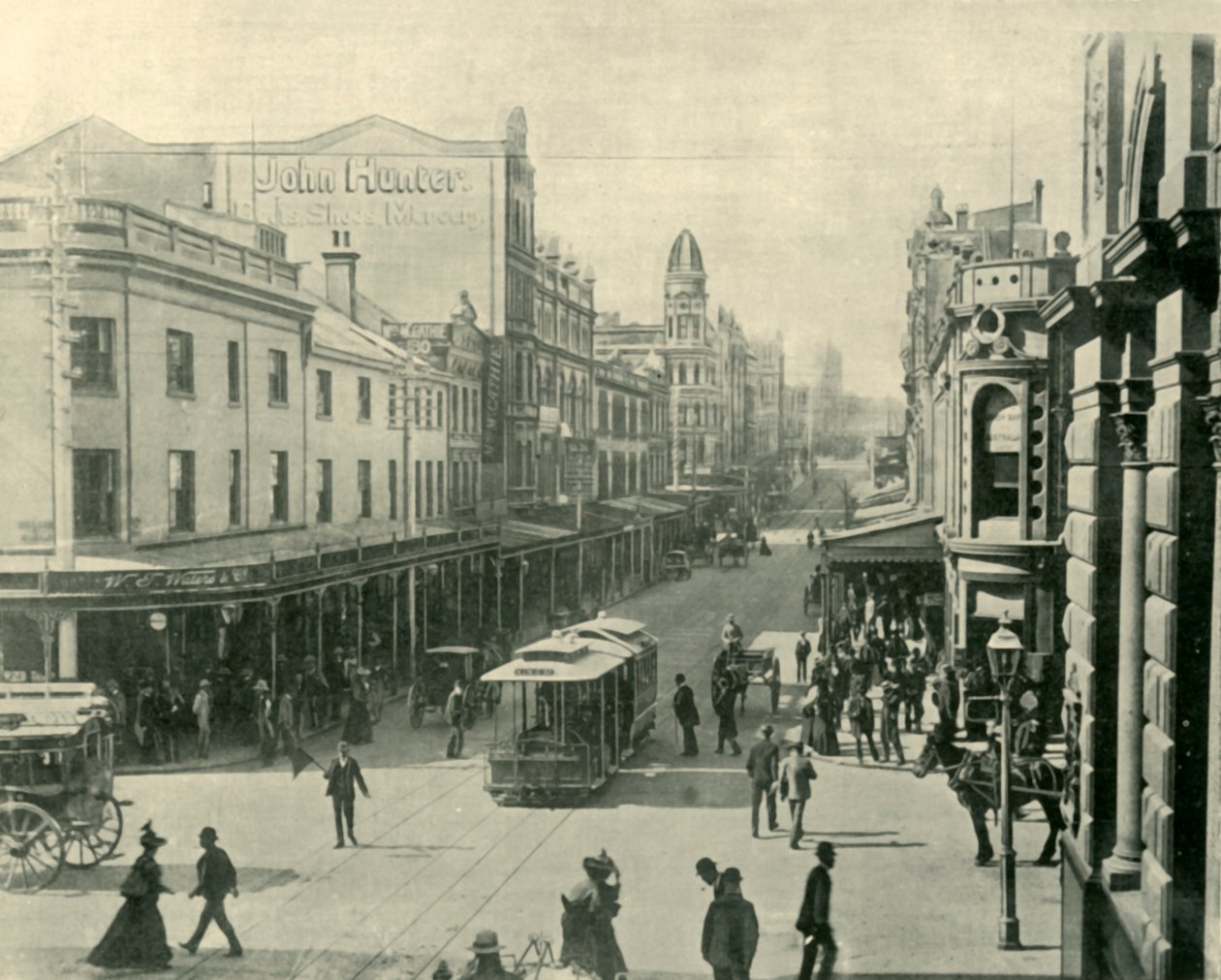 Sydneyben, 1901. alkotó: Unbekannt