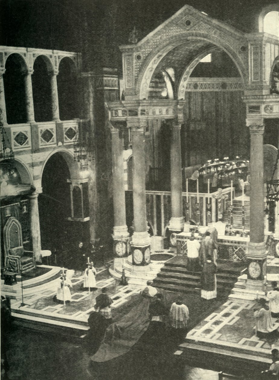 A Westminsteri katedrálisban, 1948. alkotó: Unbekannt