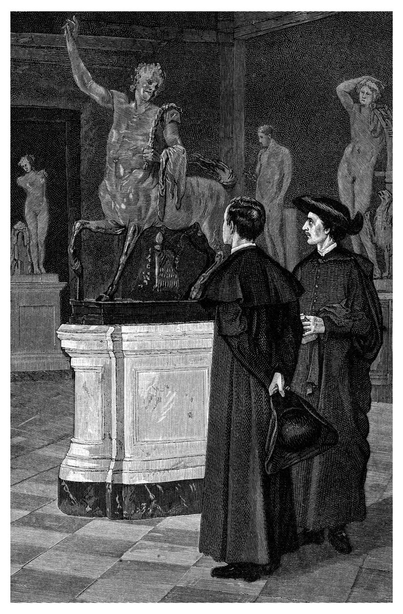 A Szoborgalériában, 1882 alkotó: Unbekannt