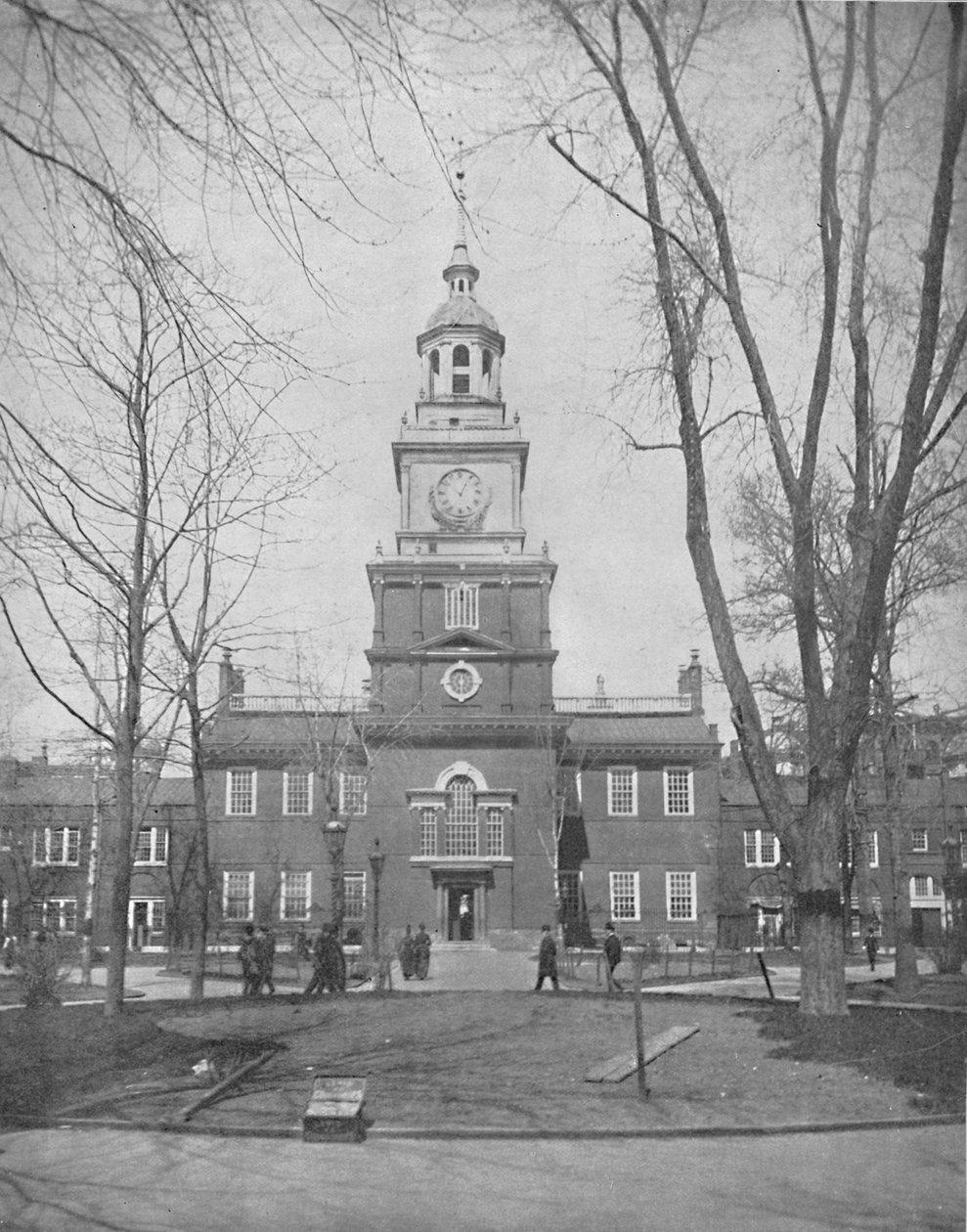 Independence Hall, Philadelphia, 1897. alkotó: Unbekannt