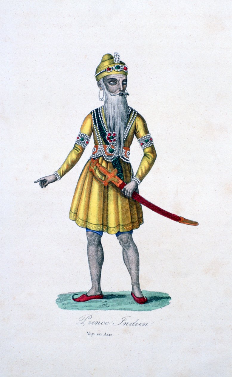 Indiai herceg, 1830 alkotó: Unbekannt