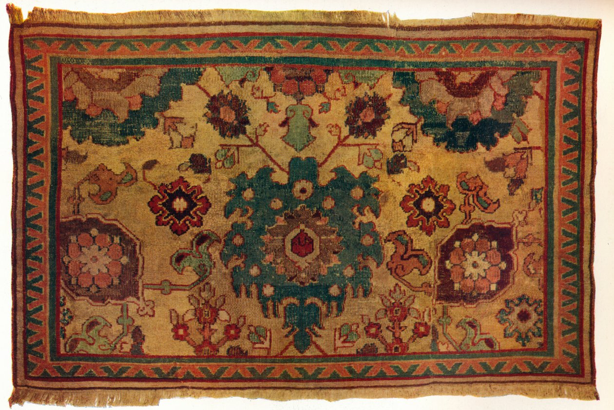 Indo-perzsa szőnyeg, c1570 alkotó: Unbekannt