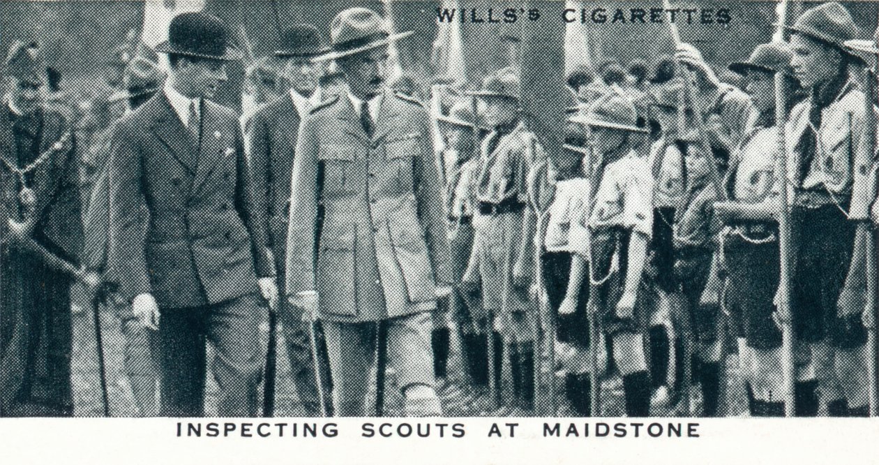 Cserkészek ellenőrzése Maidstone-ban, 1929 1937 alkotó: Unbekannt