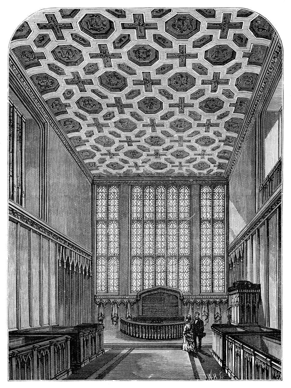 Belső, Királyi kápolna, Szent Jakab-palota, 1900. alkotó: Unbekannt
