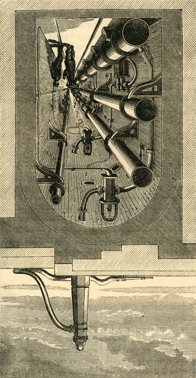Metró belseje, Holborn Viadukt, 1876. alkotó: Unbekannt